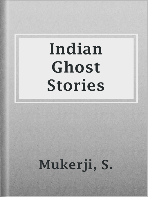 Cover image for Indian Ghost Stories